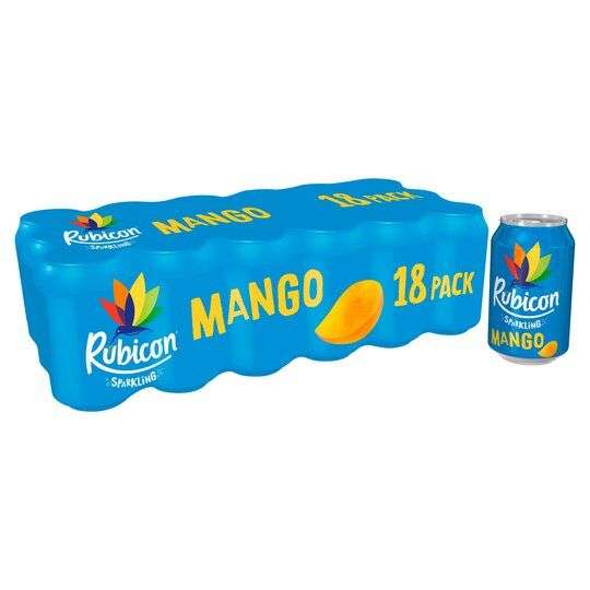 Rubicon Sparkling Mango Drink 18 X 330Ml (clubcard price)
