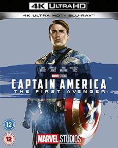 Captain America: The First Avenger 4K Blu-ray £12.69 (+ £2.99 Non Prime) @ Amazon