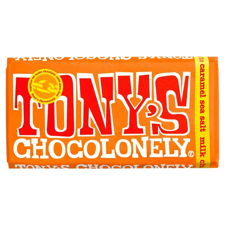 Tony's Chocolonely 180g bars, various flavours - Nectar price