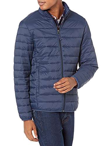 Amazon Essentials Men's Packable Lightweight Water-Resistant Puffer ...