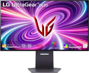 LG 32" UltraGear W-OLED Dual-Mode (4K 240Hz / 1080p 480Hz) 32GS95UE-B