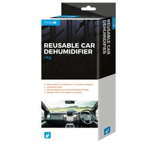 Simply DEH001 Reusable Car Dehumidifier - Quick Drying suitable for Microwaving £7.50 @ Amazon