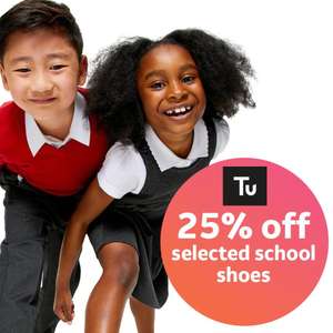 25% Off Selected School Shoes & Trainers - Free Click & Collect on £10+ Spend