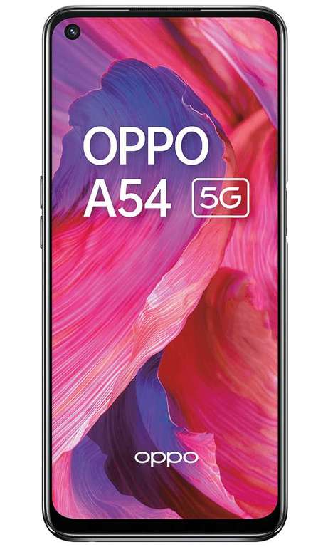 OPPO A54 5G 64GB 4GB Smartphone (Snapdragon 480 / 5000mAh / 90HZ / SD Card) - £119 + £10 Top-Up Delivered @ Vodafone