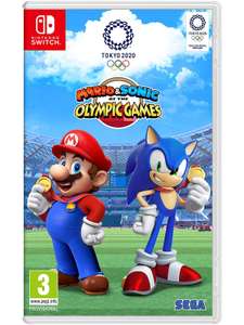 Mario & Sonic at the Olympic Games Tokyo 2020 for Nintendo Switch £25 at ElekDirect