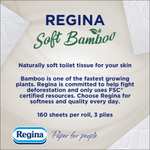 Regina Soft Bamboo - 20 Rolls of Toilet Tissue 3 Ply - £8.50 Max S&S