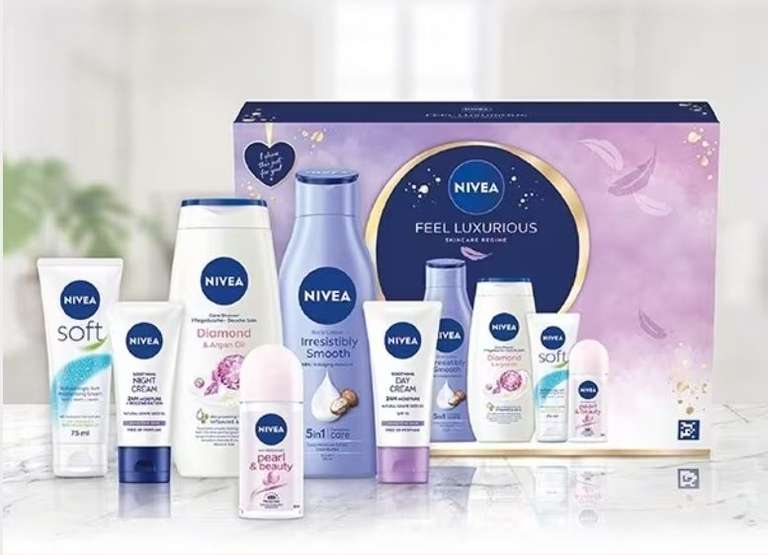Nivea Feel Pampered Bumper Pack - Order and Collect Instore Only (select locations)