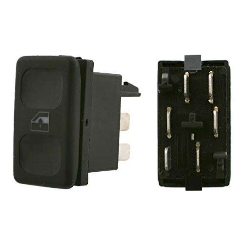 febi bilstein 14080 Switch for car power window regulator, pack of one, Black