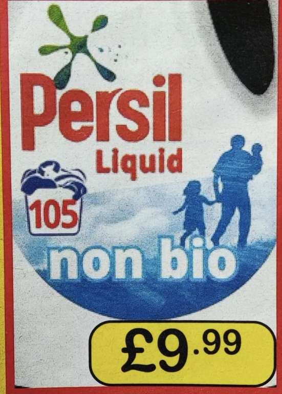 Persil Liquid Non Bio 105 Washes