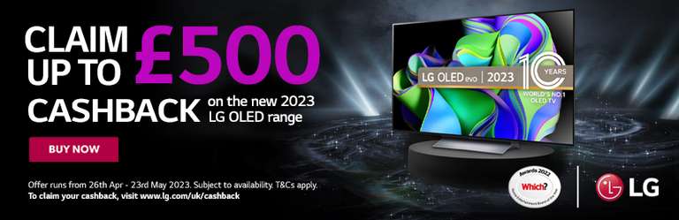 LG OLED55C3 55 OLED evo 4K HDR Smart TV
