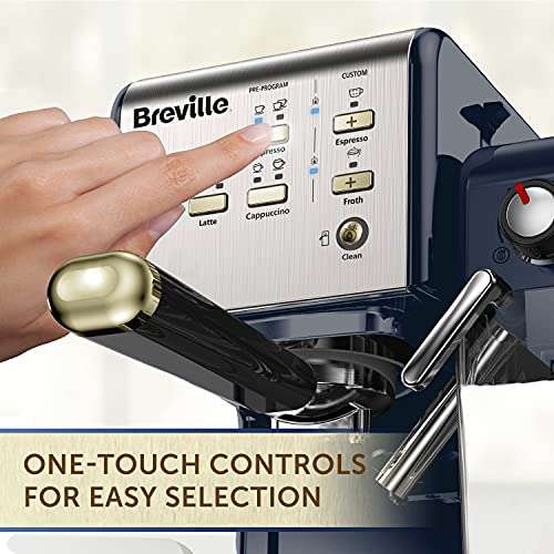 Breville One-Touch CoffeeHouse Coffee Machine VCF145 including milk Frother - £134.99 @ Amazon