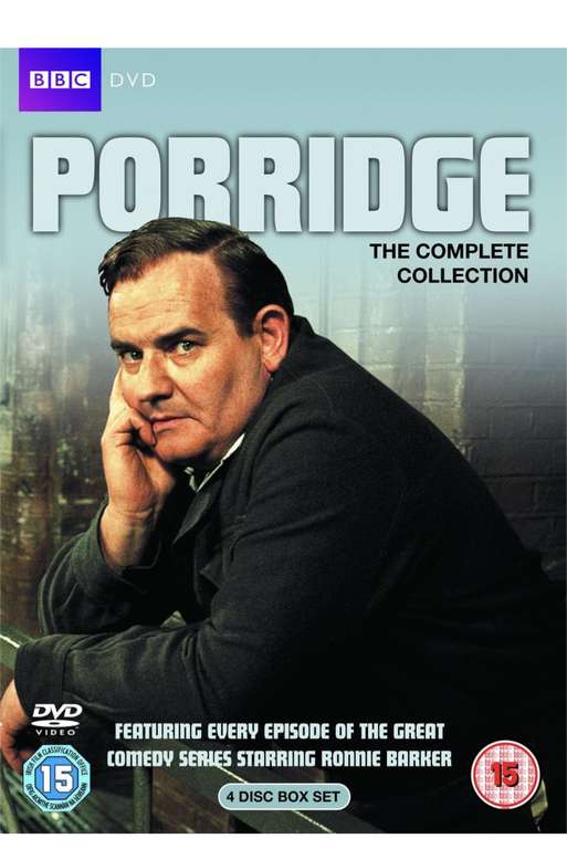 Porridge Series 1-3 and Christmas Specials DVD (used) with code