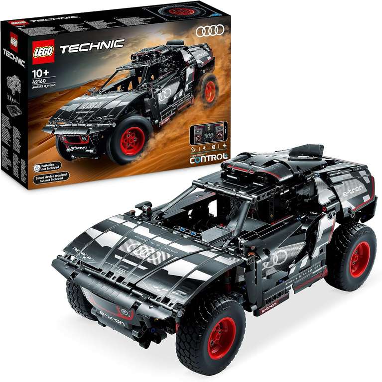 LEGO 42160 Technic Audi RS Q e-tron Remote Control Rally Car Toy - Chadderton