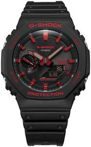 Casio G-Shock GA-B2100 Solar+Bluetooth Watch Ignite Red with code