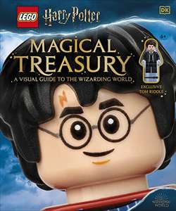 LEGO Harry Potter Magical Treasury: (Exclusive Tom Riddle minifigure) / Ninjago Encyclopedia (Exclusive Future Nya LEGO Minifigure)