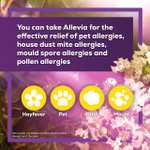 30 Allevia Hayfever Allergy Tablets, Prescription Strength 120mg Fexofenadine, 24hr Relief Acts Within 1 Hour - w/Voucher