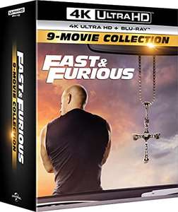 Fast And Furious Collection Collection 1-9 (4K Ultra HD + Blu-Ray) £45.13 delivered @ Amazon Italy