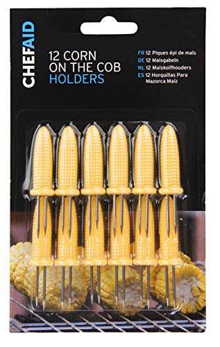 Chef Aid Corn Cob Forks, Pack of 12 - £1.50 @ Amazon