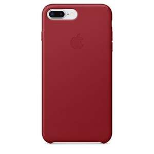 Apple Official iPhone 8 Plus / 7 Plus Leather Case in Red for £9.99 delivered ( using code) @ Mymemory