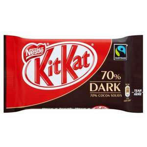 Kitkat Dark Cocoa 4 finger 41g instore Farnborough