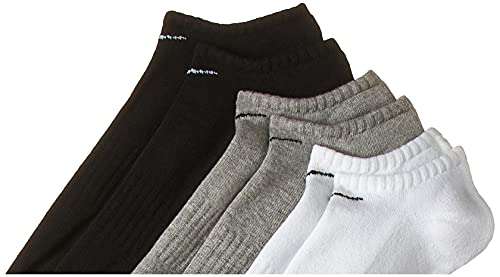 NIKE Unisex U Nk Everyday Cush Ns 3pr Socks From £8.90 (Size S) @ Amazon