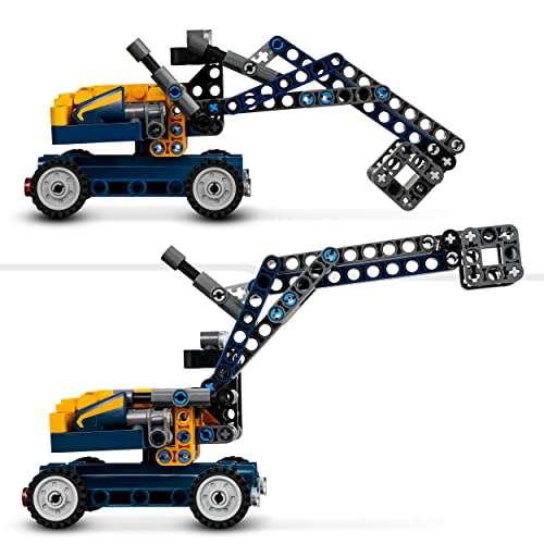 LEGO 42147 Technic Dump Truck Toy 2in1 Set, Construction Vehicle Model to Excavator Digger - £7 @ Amazon