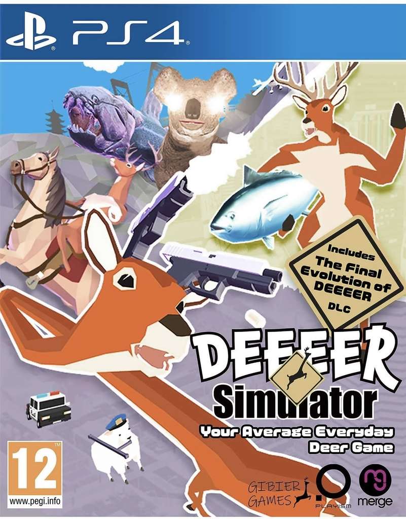 DEEEER Simulator: Your Average Everyday Deer Game (PS4) - £20.09 @ Amazon |  hotukdeals