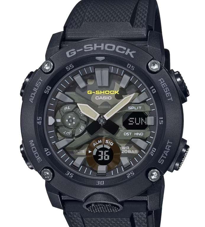 Casio G-Shock Men's Black Resin Strap Watch - £79 / £71.10 With Newsletter Code Delivered @ H Samuel