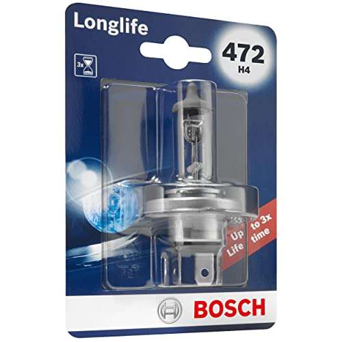 Bosch 472 (H4) Longlife headlight bulb - 12 V 60/55 W