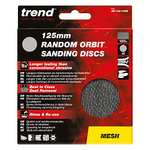 Trend 120 grit mesh sanding disc, pack of 10.