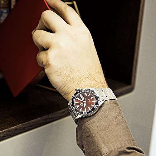 Orient Kamasu Automatic Watch, Red/Stainless Steel RA-AA0003R19B £177.21 Sold By Amazon EU @ Amazon