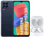 Samsung Galaxy M33 5G Mobile Phone SIM Free Android Smartphone 6GB RAM 128GB + Free Buds Live White Headphones - £219 @ Amazon