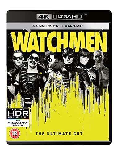 Watchmen: The Ultimate Cut (4K UHD + Blu-ray) £13 @ Amazon