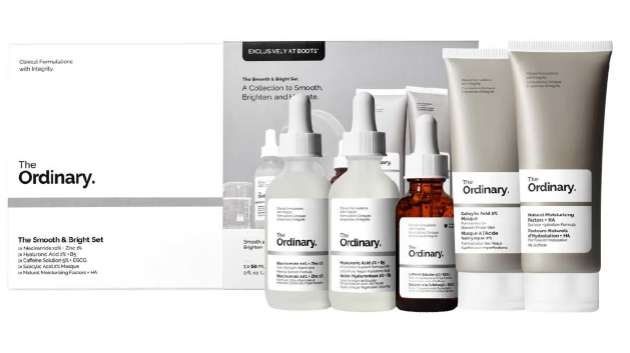 Better than Half price The Ordinary The Smooth & Bright Set Star Gift with Free Delivery Reduced further with code plus free Delivery