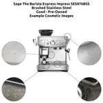 Sage The Barista Express Impress SES876 - Refurbished - Sold by Idoodirect