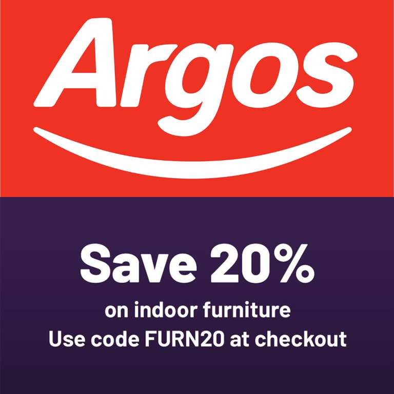20% Off Selected Indoor Furniture with Discount Code