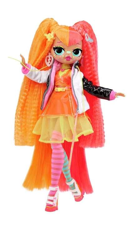 £11.14 - LOL Surprise 707 OMG Fierce - Neonlicious Doll - 12inch/30cm @ Argos + Free Click & Collect