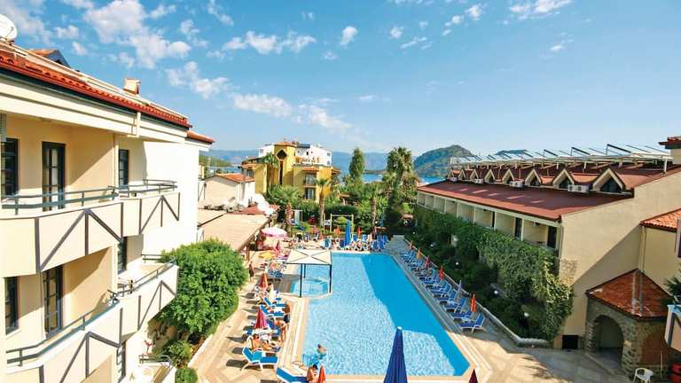 4 Nts 2 Adults (06-10 Jul) Deluxe Apt. Marmaris w/Balcony £27.20pp per night Incl TUI Bournemouth Flights 10kg Luggage, Backpack +Taxes