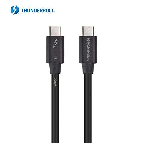 Cable Matters Thunderbolt 4 (Intel Certified) USB C Cable , 240w Charging, 40Gbps 0.8m £22.99 Dispatches from Amazon Sold by Cable Matters