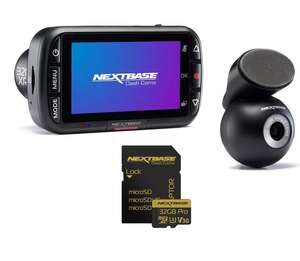 Nextbase 320XR+ Front and Rear 1080p Dash Cam + 32GB SD Card / £104 with Halfords MC Signup