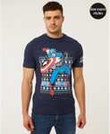 Marvel - Captain America Christmas T-Shirt £5 - Free Click & Collect @ Asda George