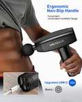 Massage Gun, Muscle Massage Gun Deep Tissue Massager,Quiet Professional Handheld 30 Speeds - £29.98 @ NAYWET / Amazon