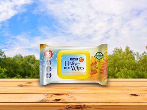 Nuage Hayfever Relief Wipes 90p S&S
