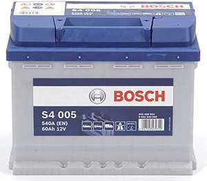 Bosch S4005 - car battery - 60A/h - 540A - lead-acid , Type 027 car battery - £73.99 @ Amazon