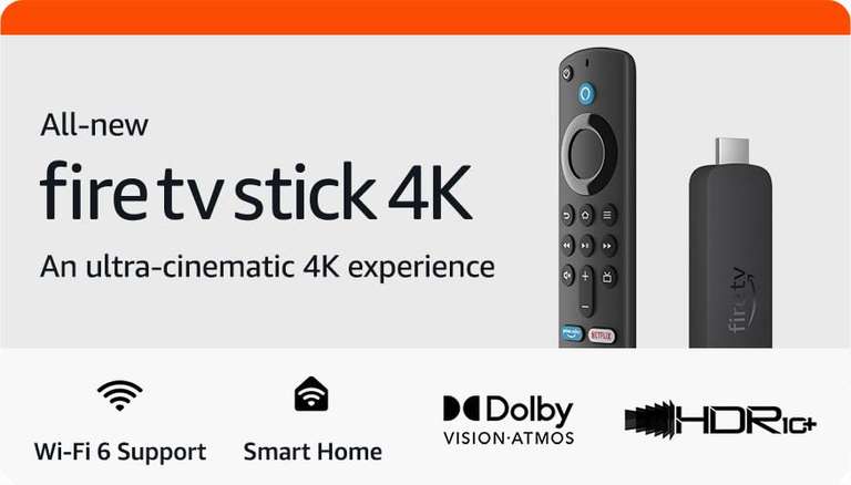 Certified Refurbished Amazon Fire TV Stick 4K streaming device