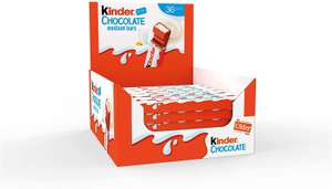 Kinder Chocolate Medium Bars Pack of 36 (36pcs) £6.40 @ Amazon (£5.44/£6.08 subscribe and save)