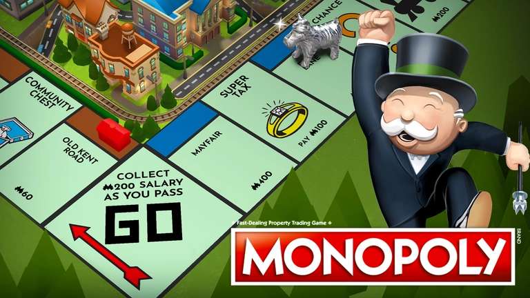 Monopoly- Classic board game £1.99 on Google Play Store