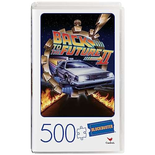 Back to the Future II Movie 500-Piece Puzzle in Plastic Retro Blockbuster VHS Video Case £4.92 @ Amazon