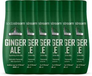 SodaStream Classics Ginger Ale 440ml X 6 £21 or £19.95 / £17.85 S&S @ Amazon