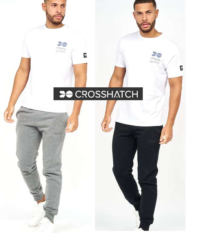 2 Pairs of Jogging Pants For £19.99 With Code + £1.99 Delivery From Crosshatch
